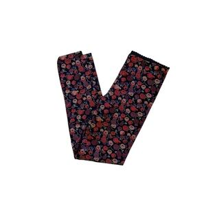 Tea Collection pretty floral leggings size 7.